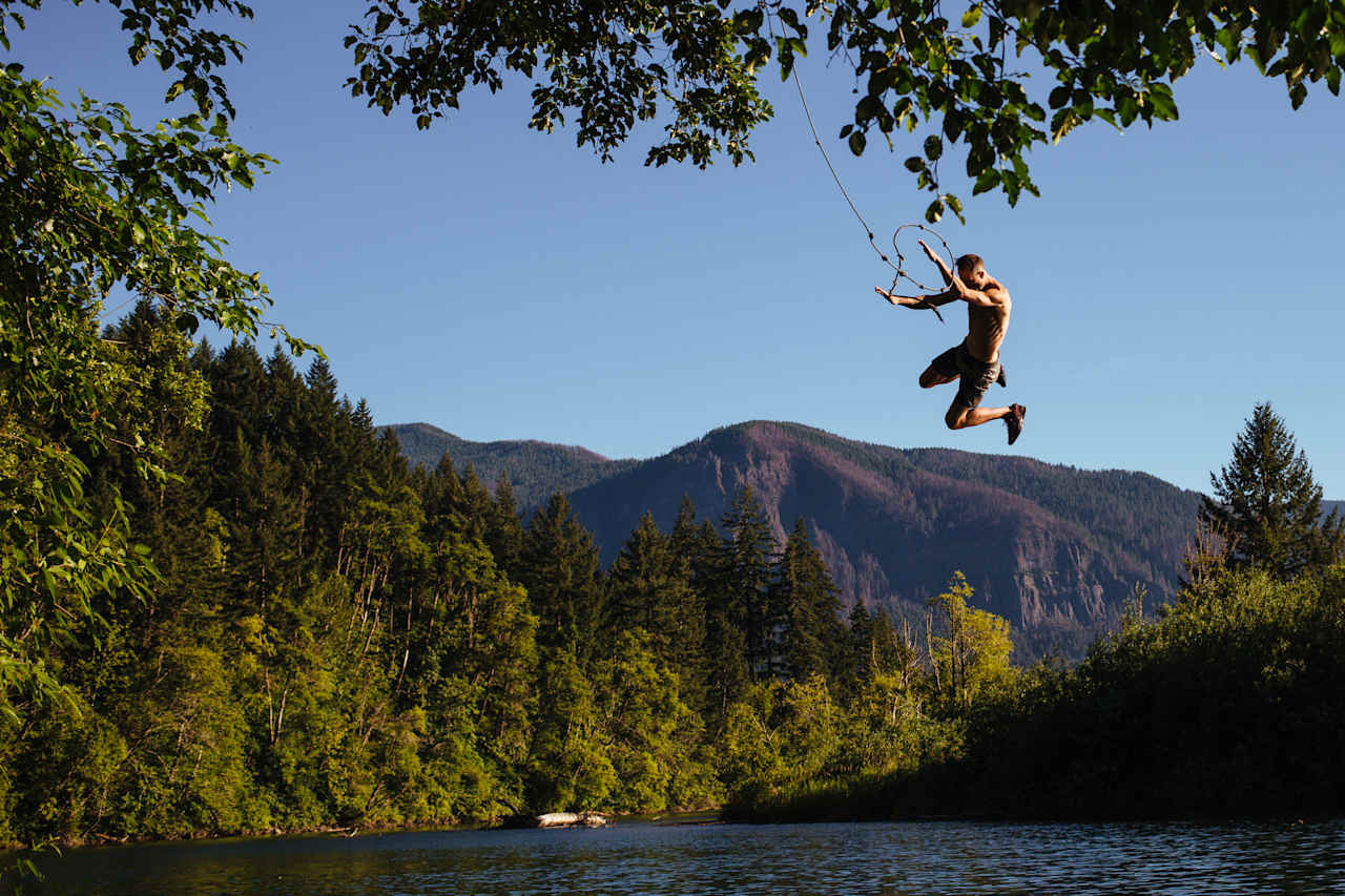 Rope swing