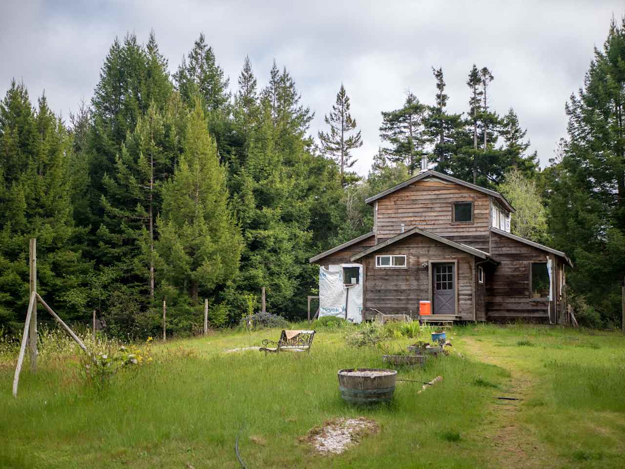 The community house with access to the bathroom.