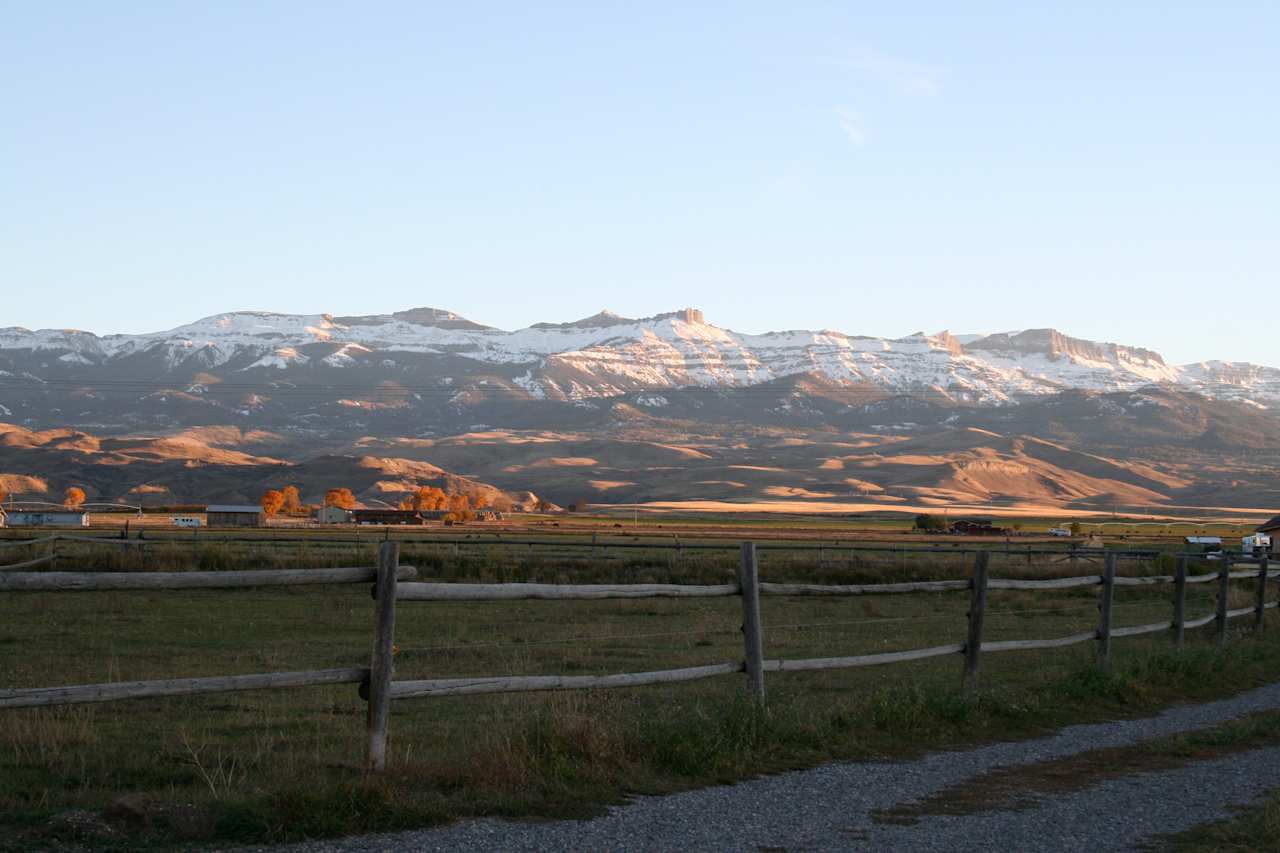 Carter Mountain – view from campsite