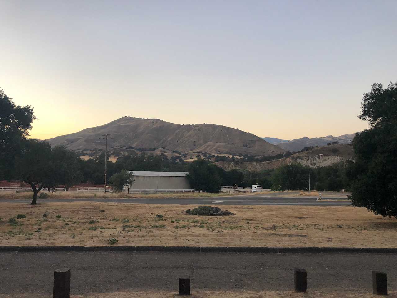 Great view once you get out from under the trees.