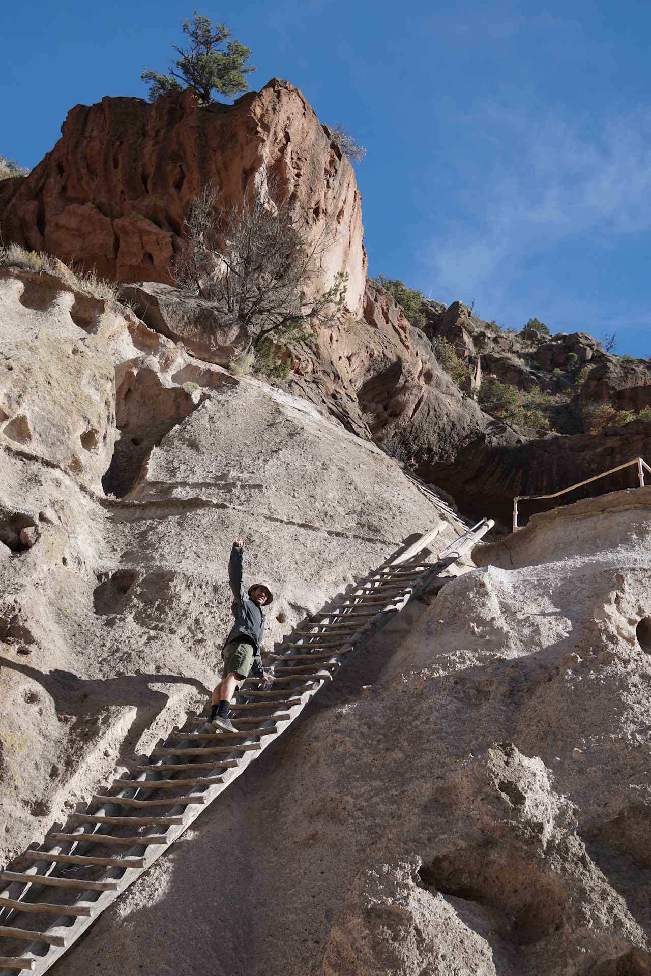 Pueblo cave dwellings