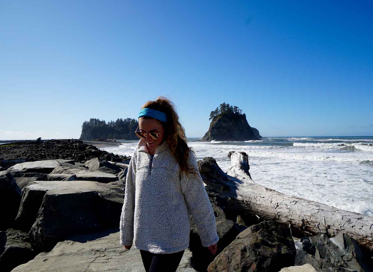 Intertidal rocks of Rialto Beach