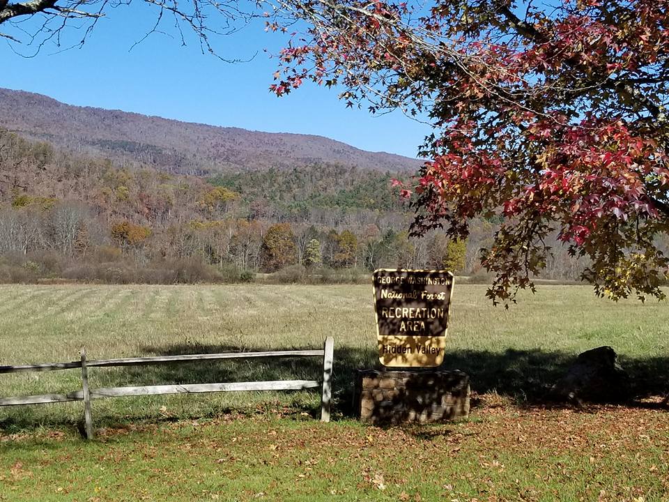 The entrance sign.