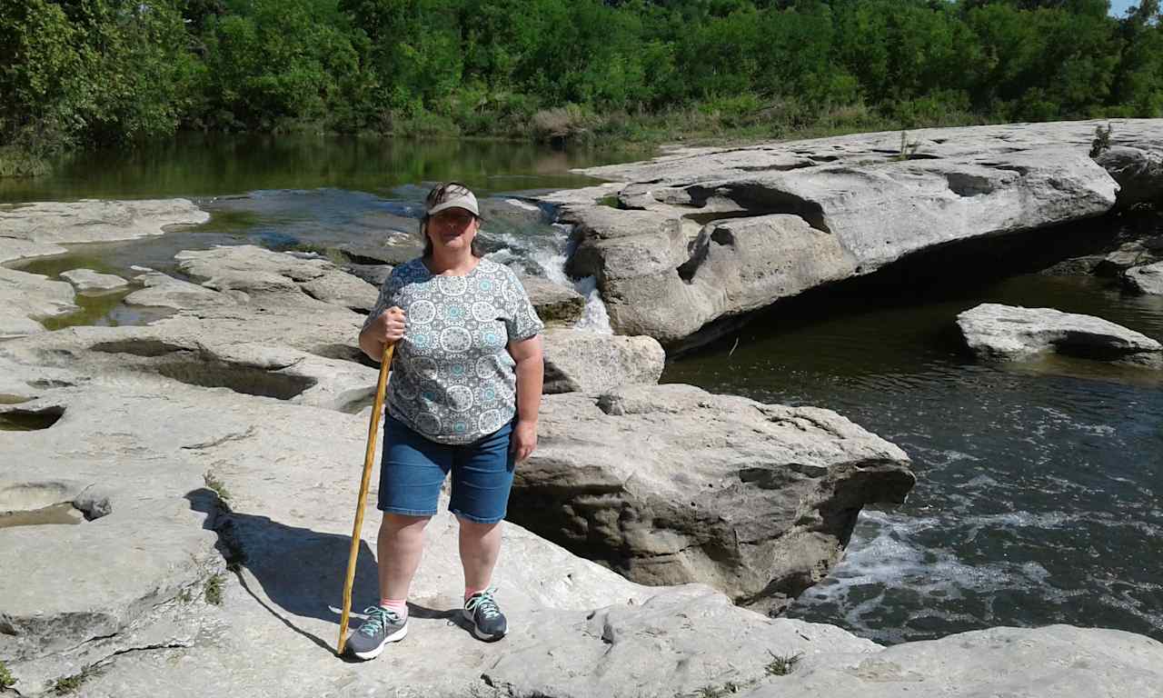 The hiking is great all over this park.