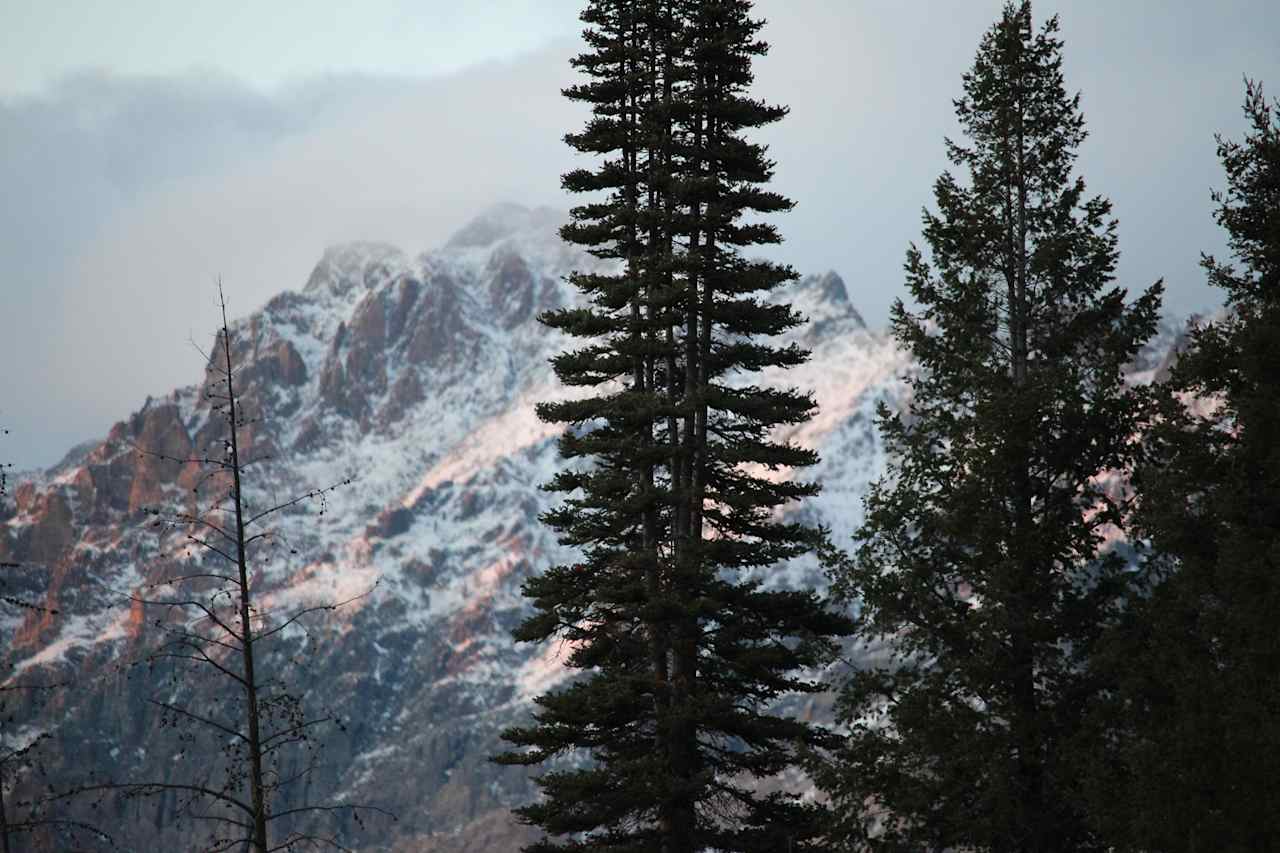 Stunning views of the Sawtooth Mountains!