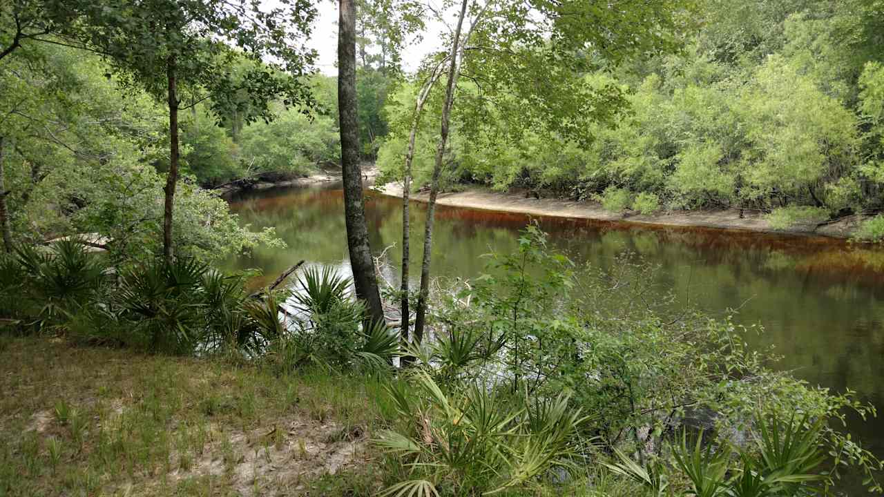 View from pioneer camping area