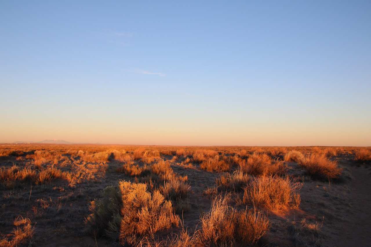 Winter desert morning all to ourselves 