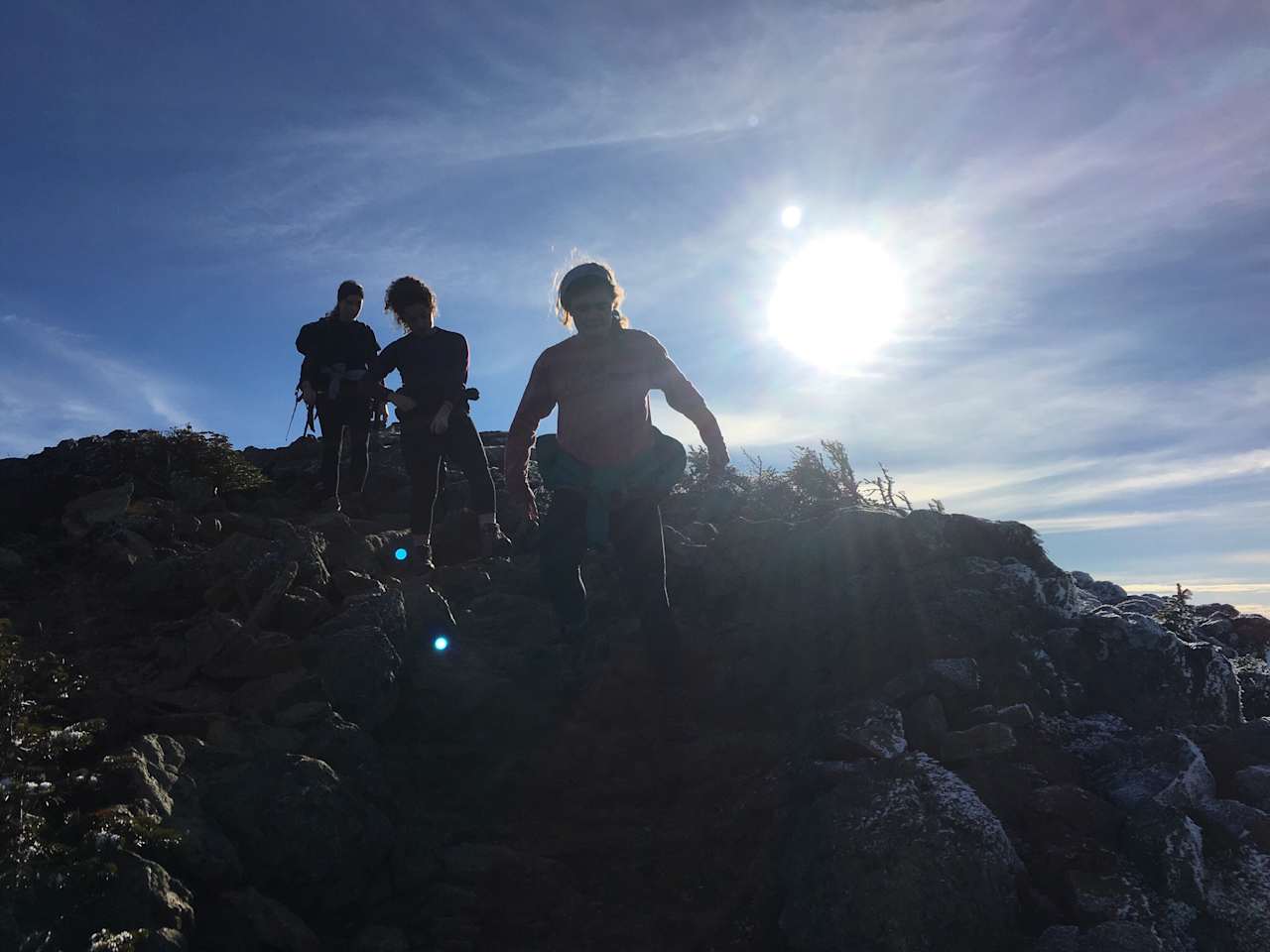 On the Franconia Ridge Loop Trail!