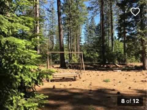 Fire pit and swing seat w bench 