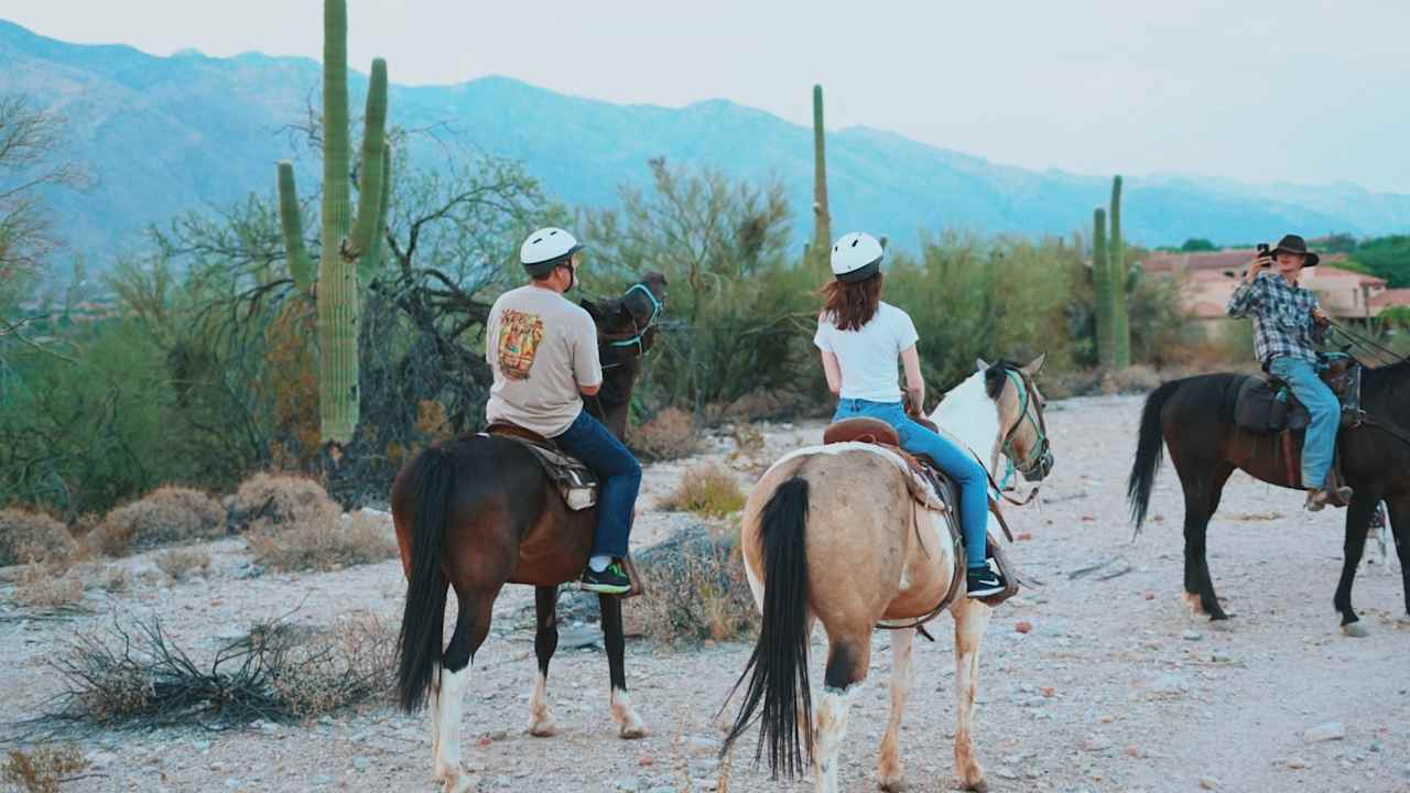 Get a guided trail ride from nearby Cave Creek Outfitters!