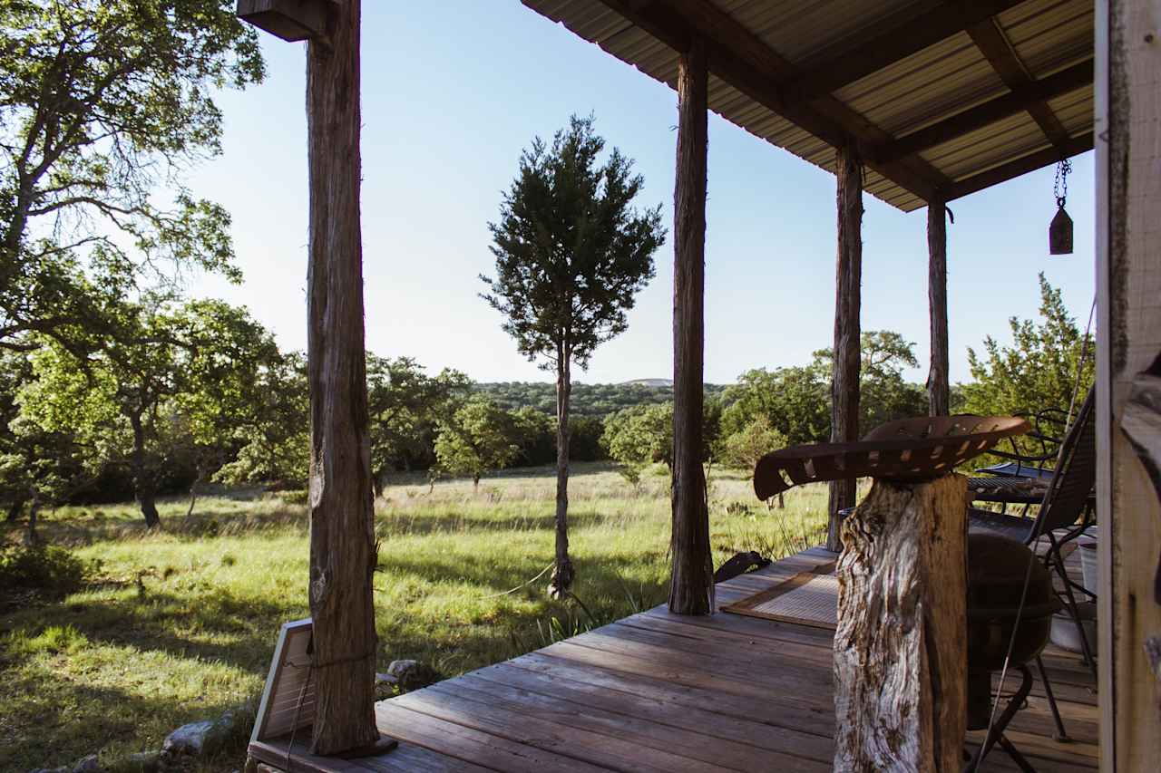 Shaded Front Porch