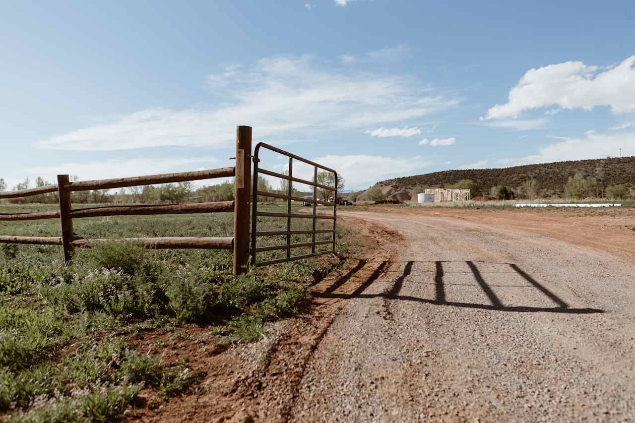 The directions to get here were really simply, but this is what the entrance looks like! 