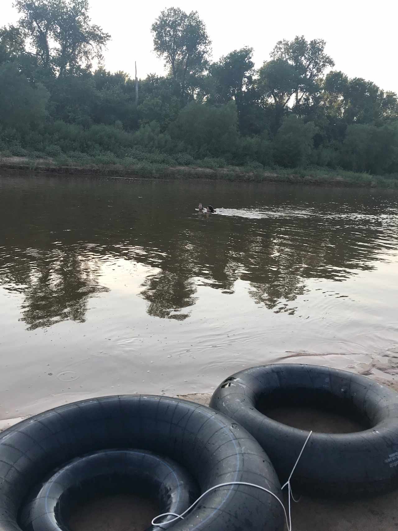 Red River Tubing when the river is up. 