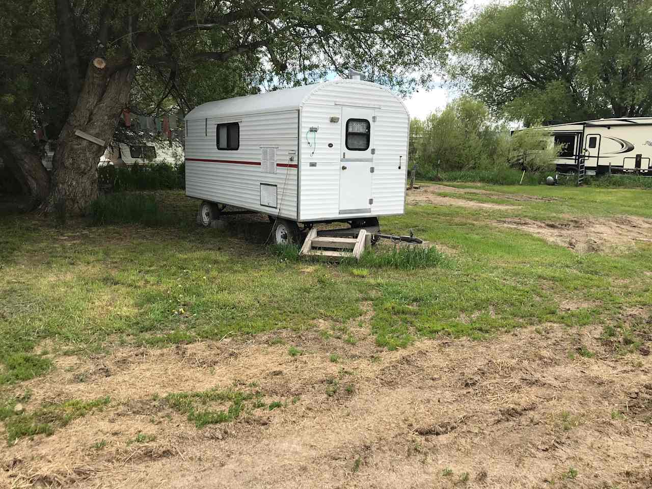 Sheep Camp and Tent Area.