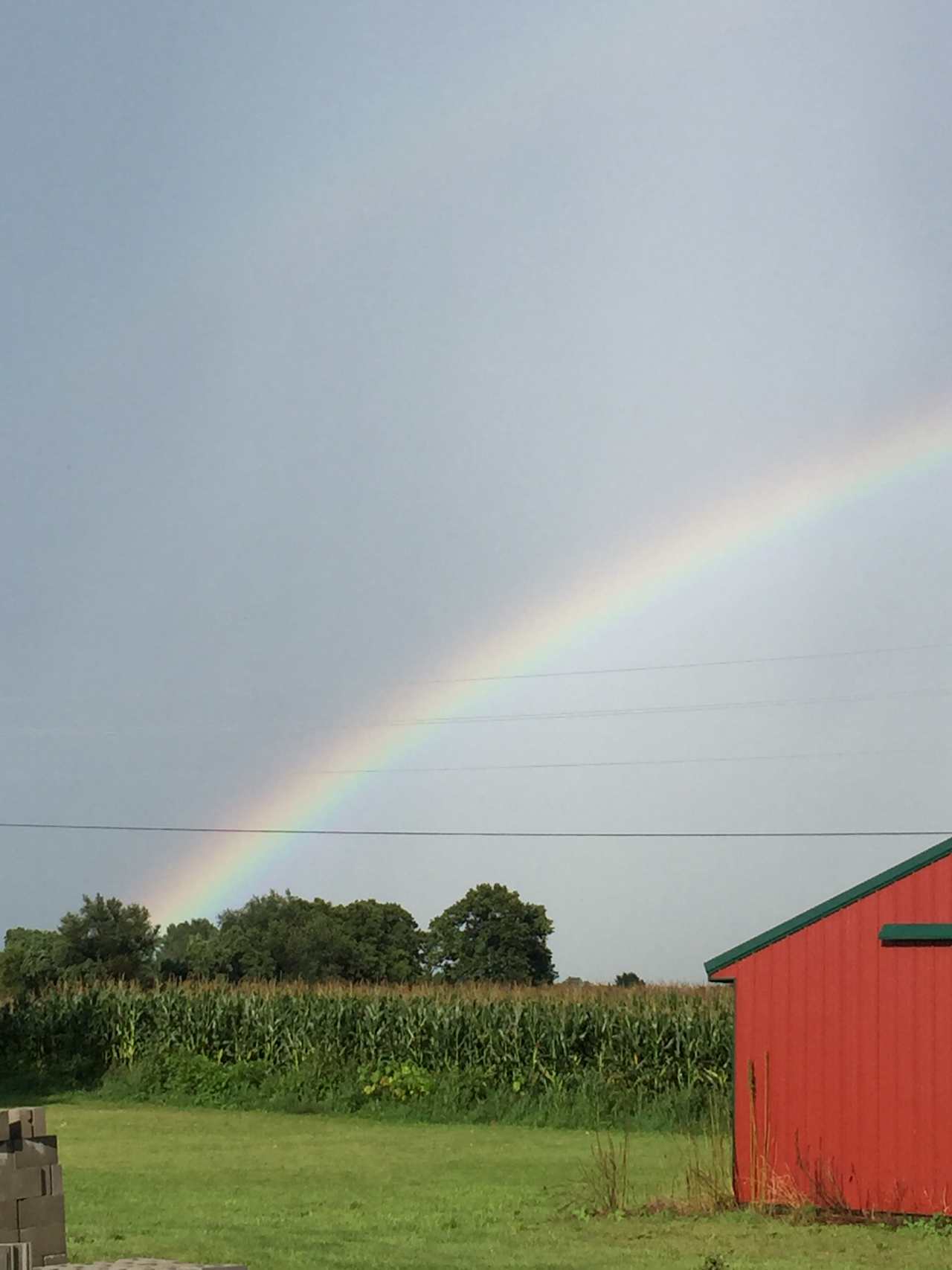 Mid Summer rainbow