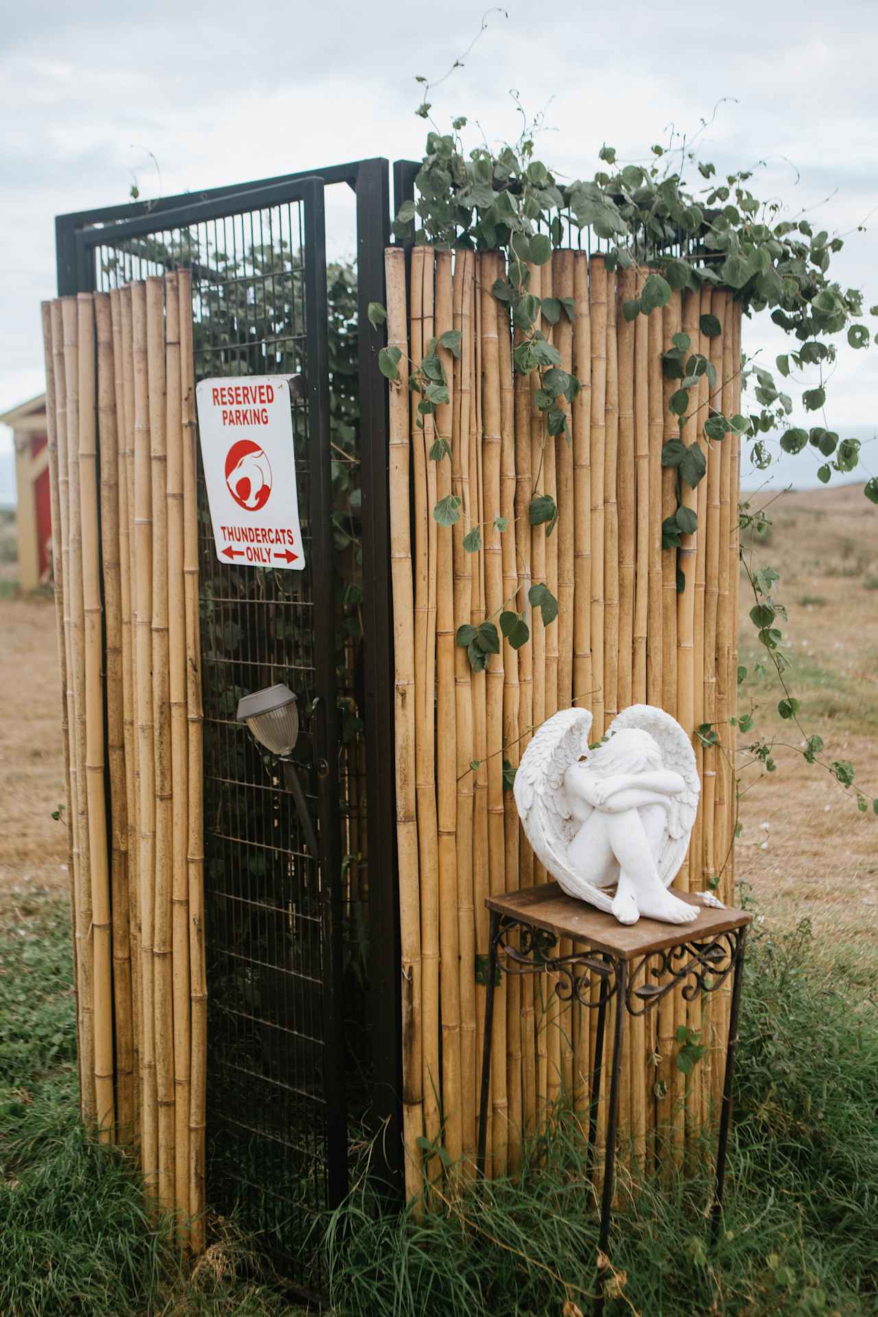 Outdoor shower!