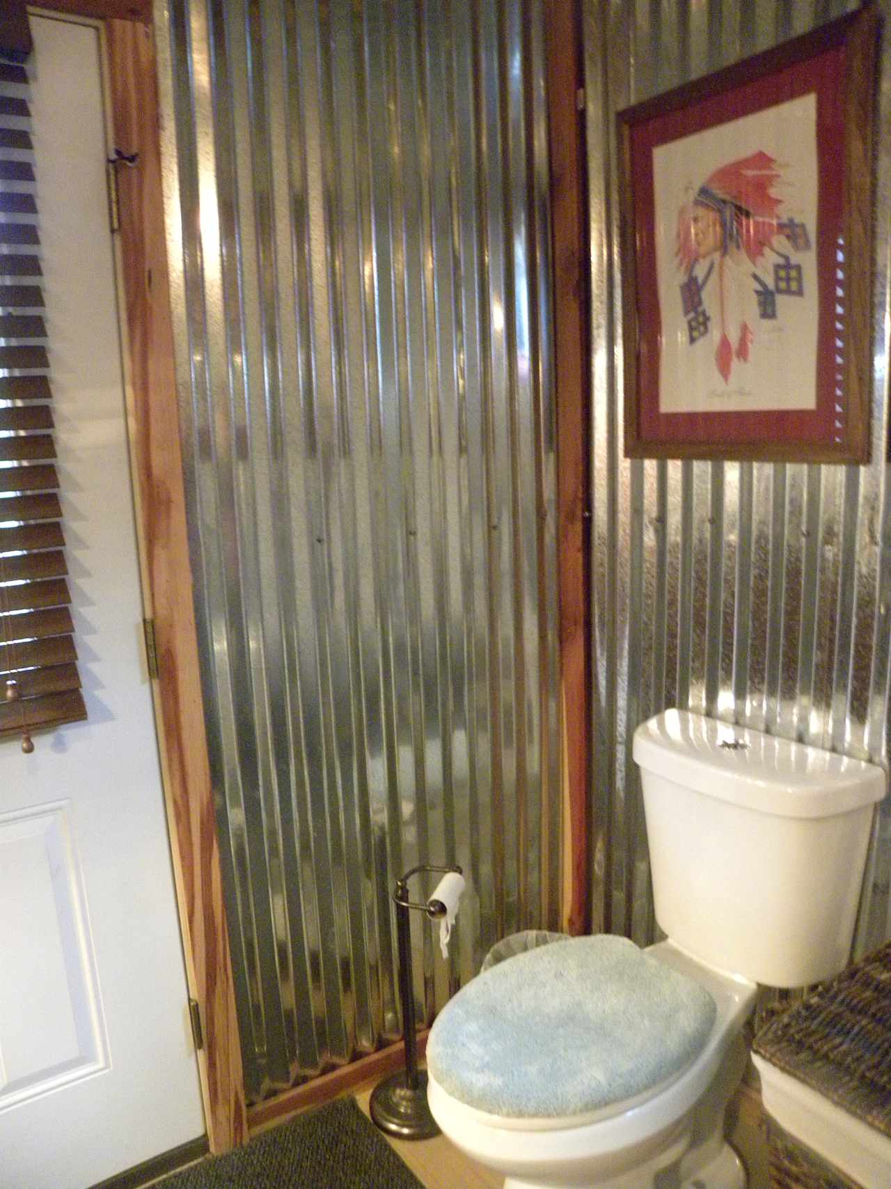 This is the Shower House with modern toilet facilities