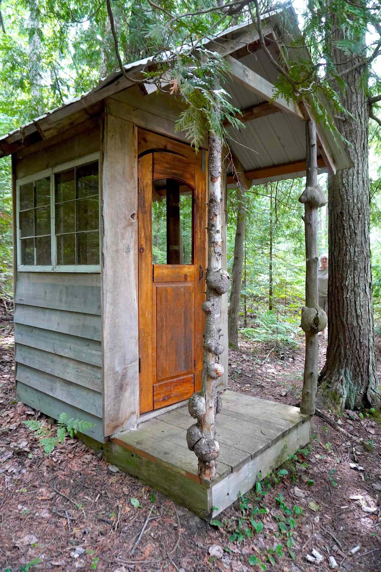 Composting toilet for Pond Cabin