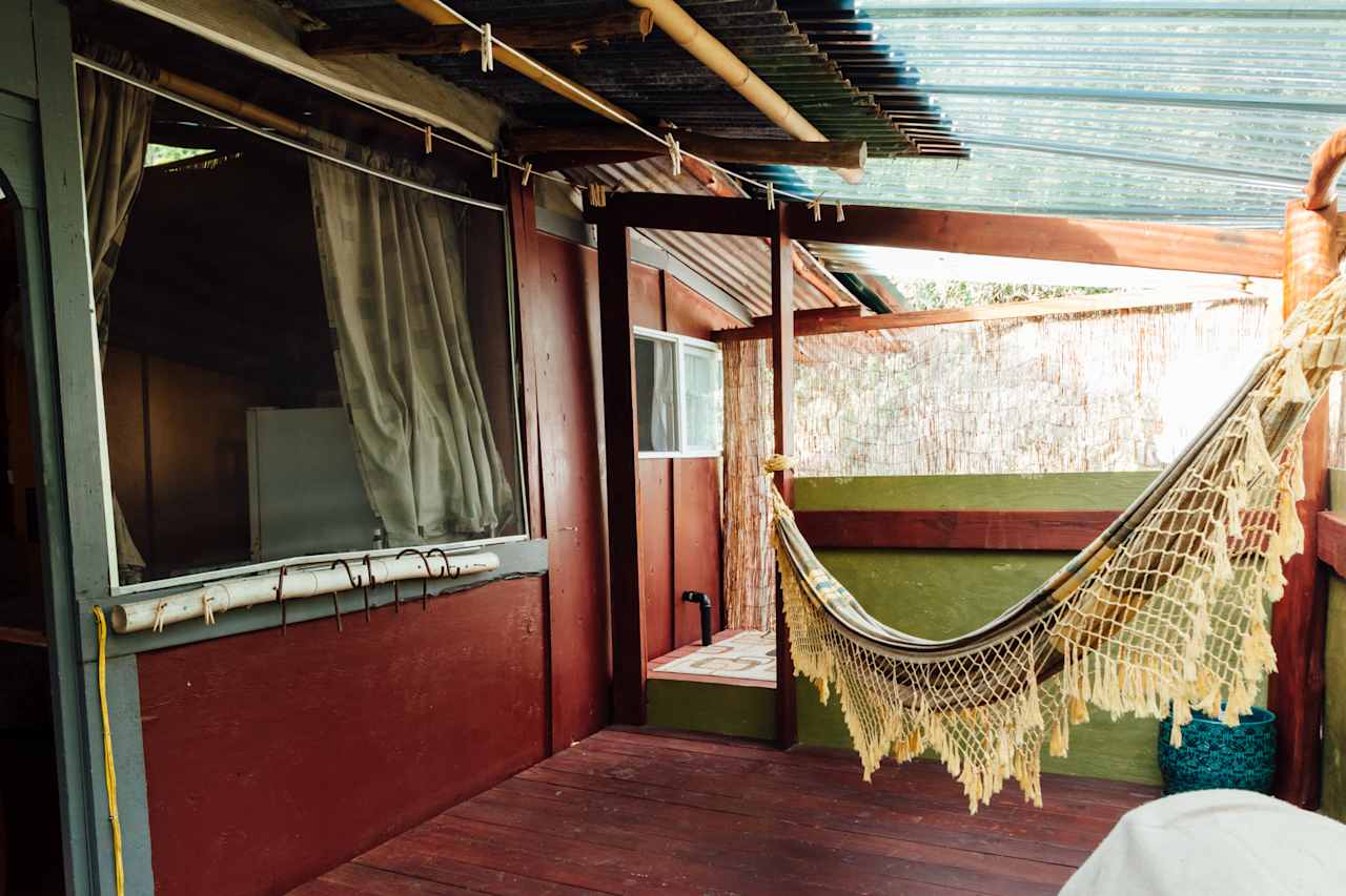 Hammock on the Lanai.