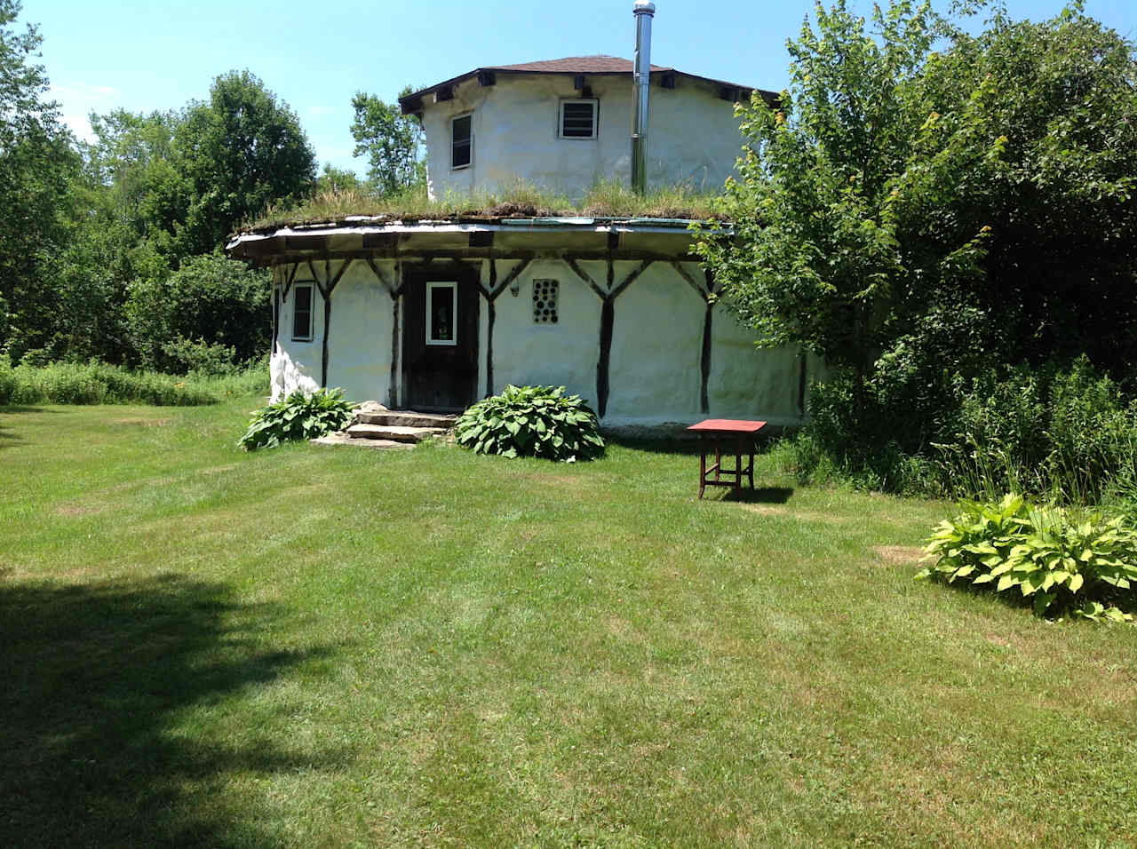 Strawbale main house