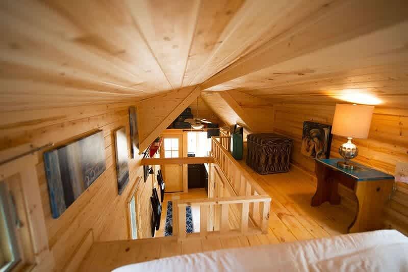 Queen Bedroom Loft View