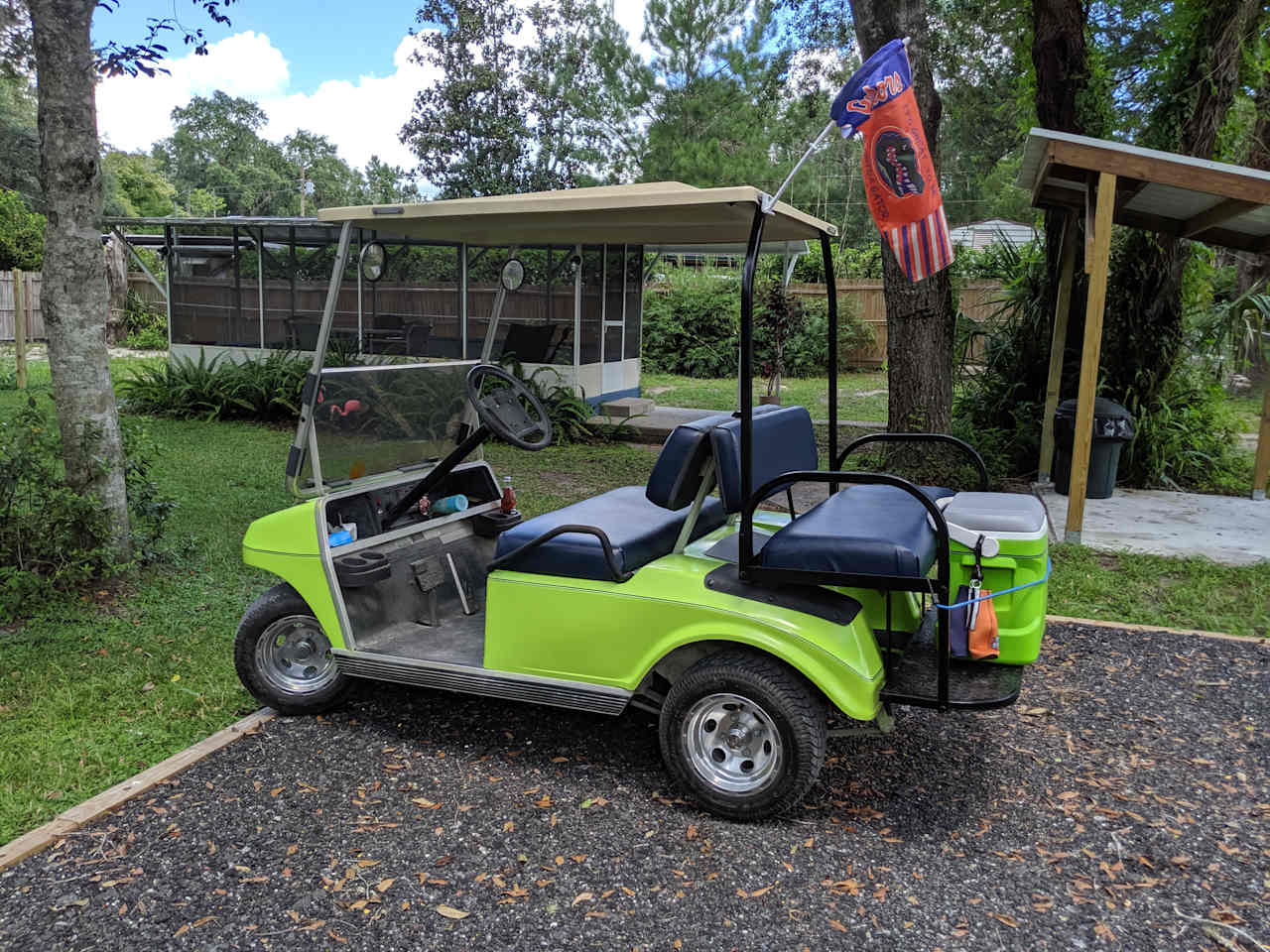 Bring your golf cart and check out the neighborhood!