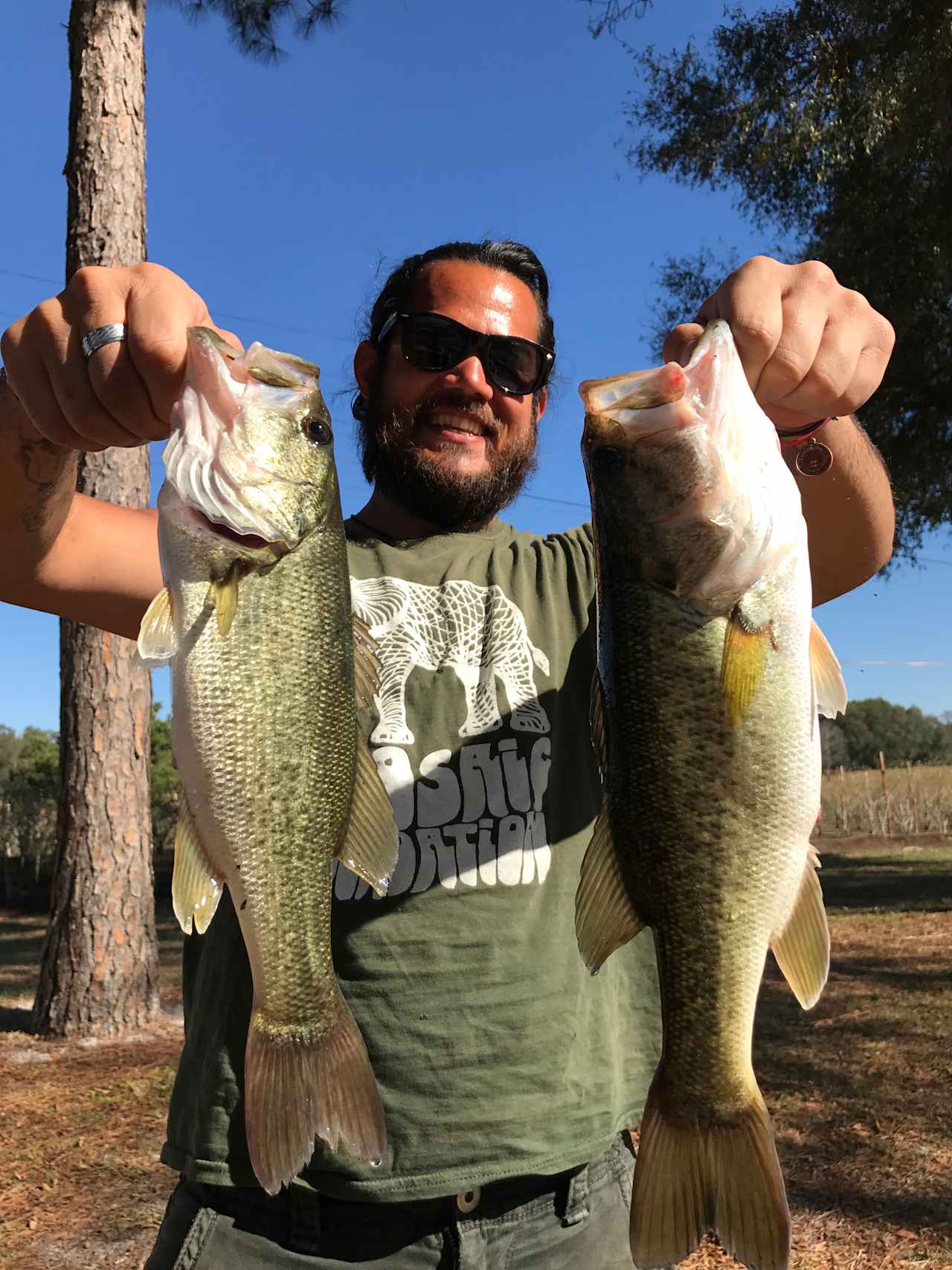 Bass from the lake.