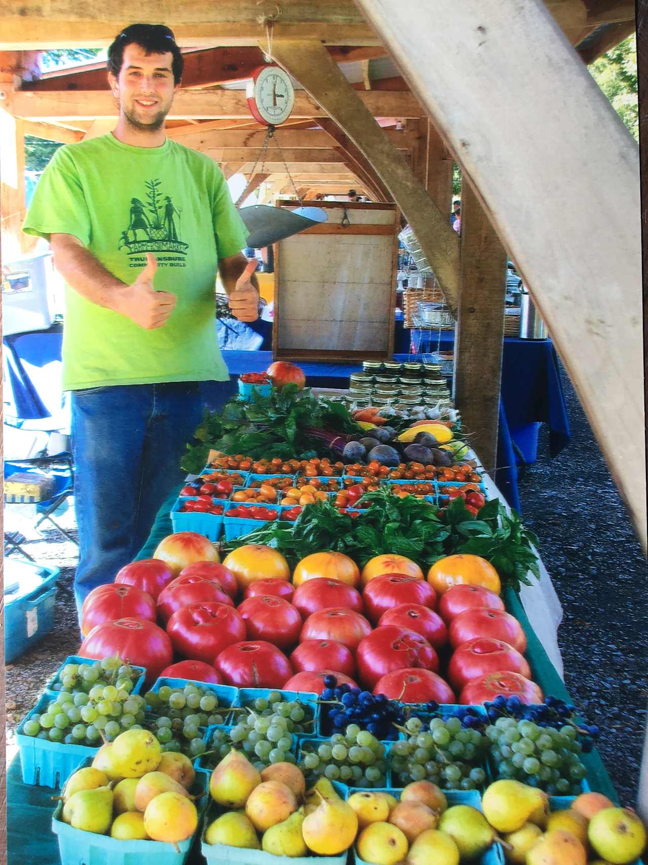 Trumansburg farmers market Wednesday 