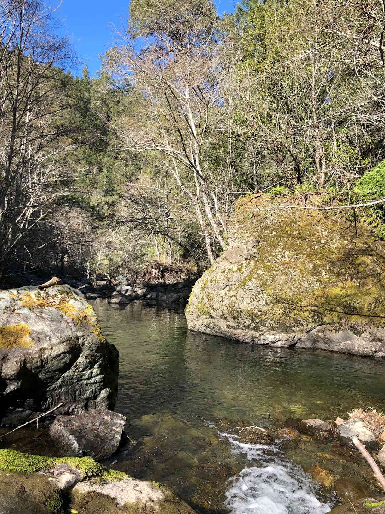 ... and yet another angle of the nearby swimming hole.