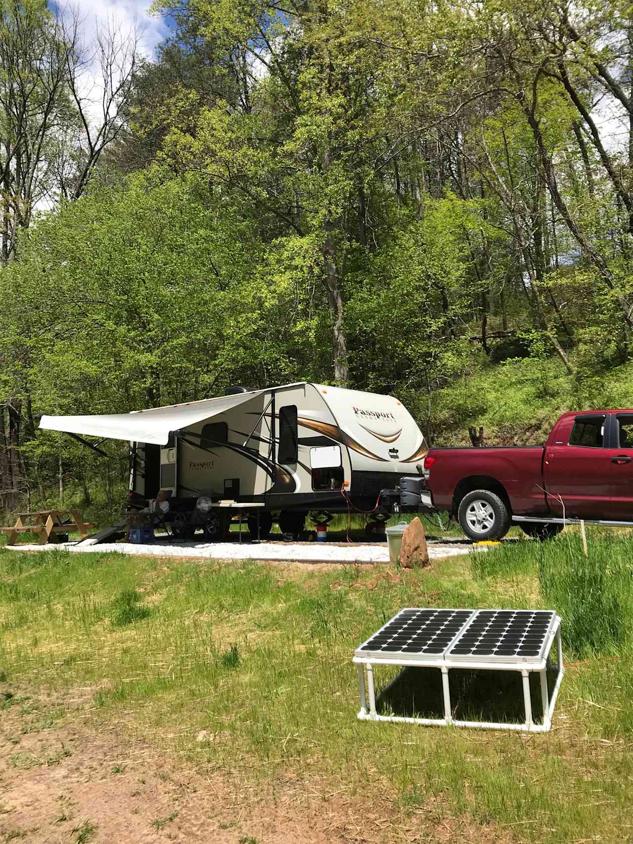 Secluded Mitchel River Camping