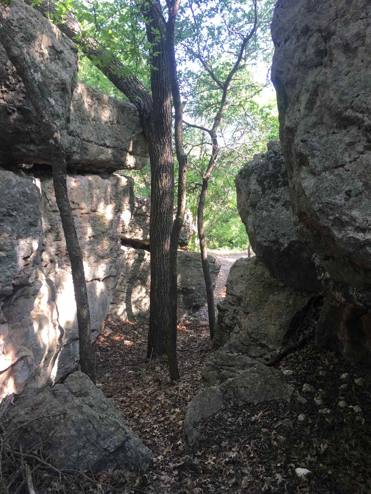 Another interesting rock formation.  Hikers can spend hours exploring every nook and cranny!