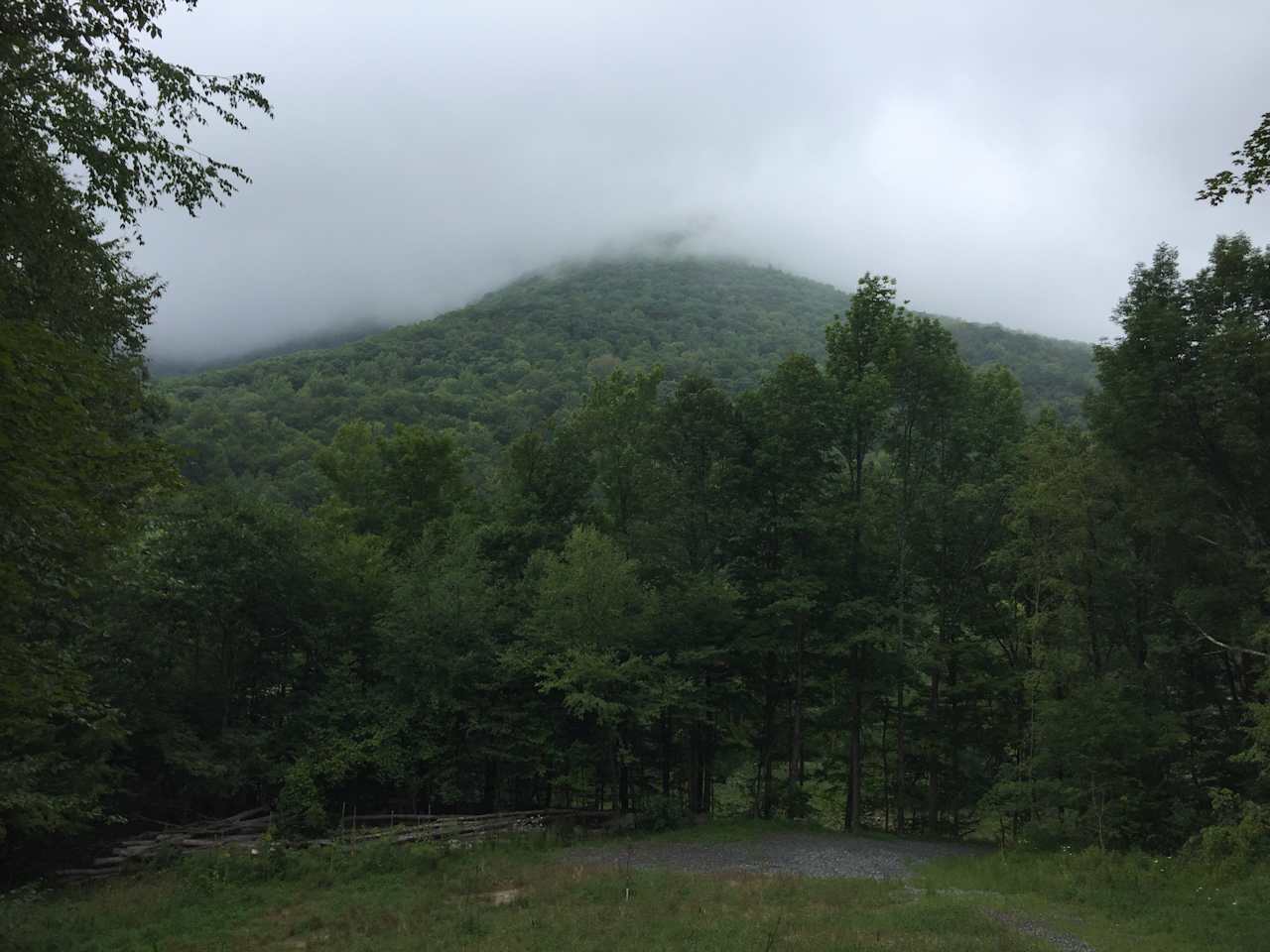 Low flying clouds