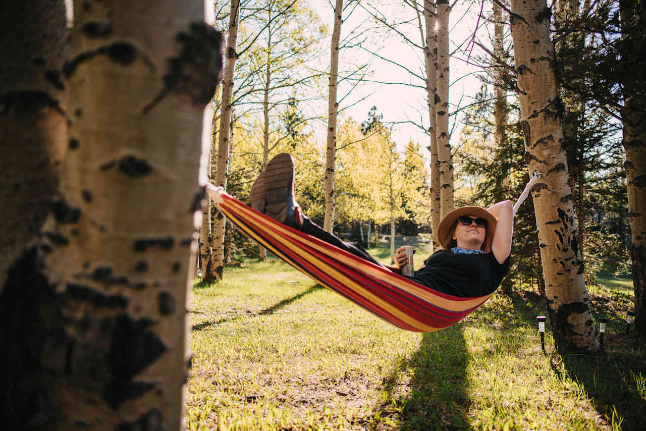 More hammocks.