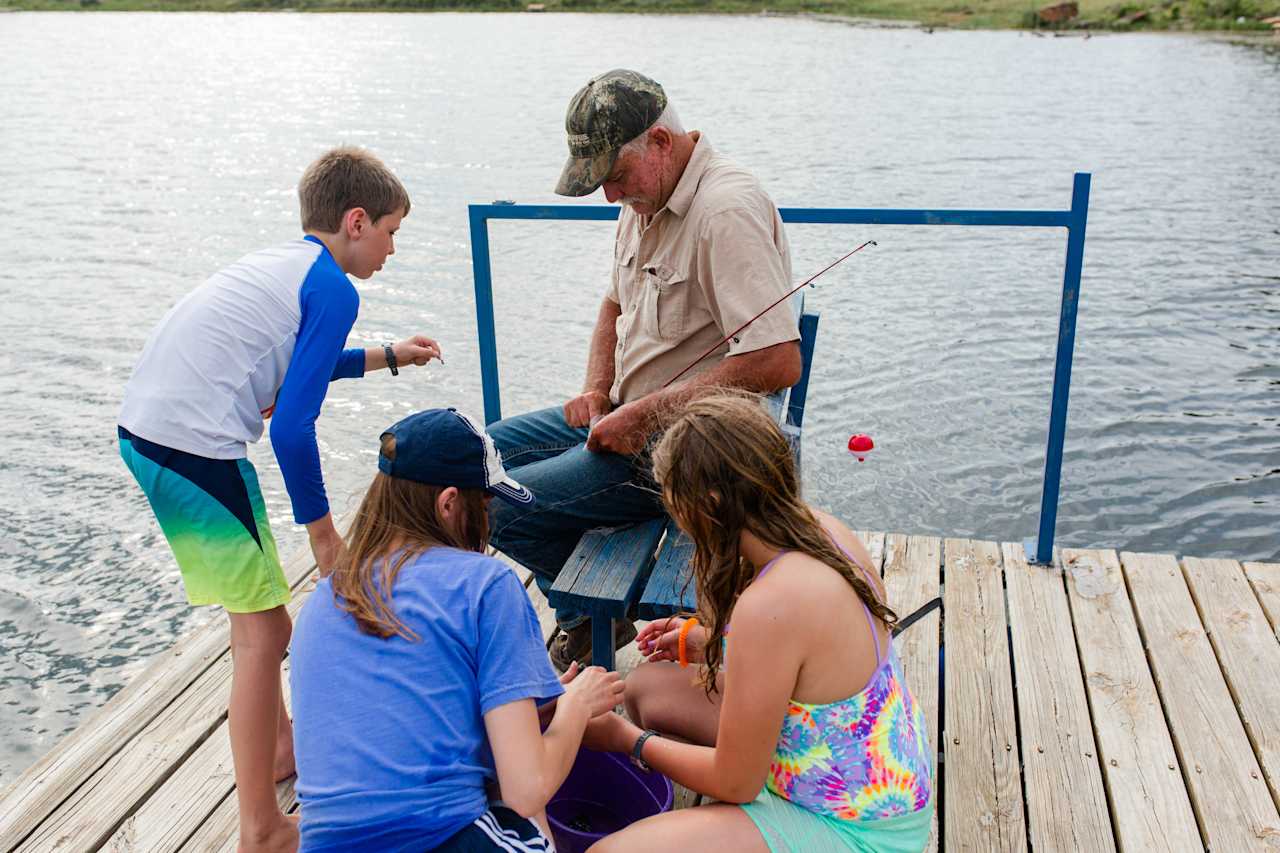 Your host John may come fishing with you! We had a blast!