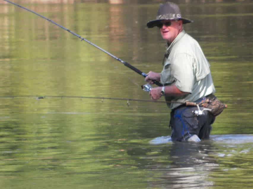 Fly fish the Cumberland from Patrick's Point River Camp.