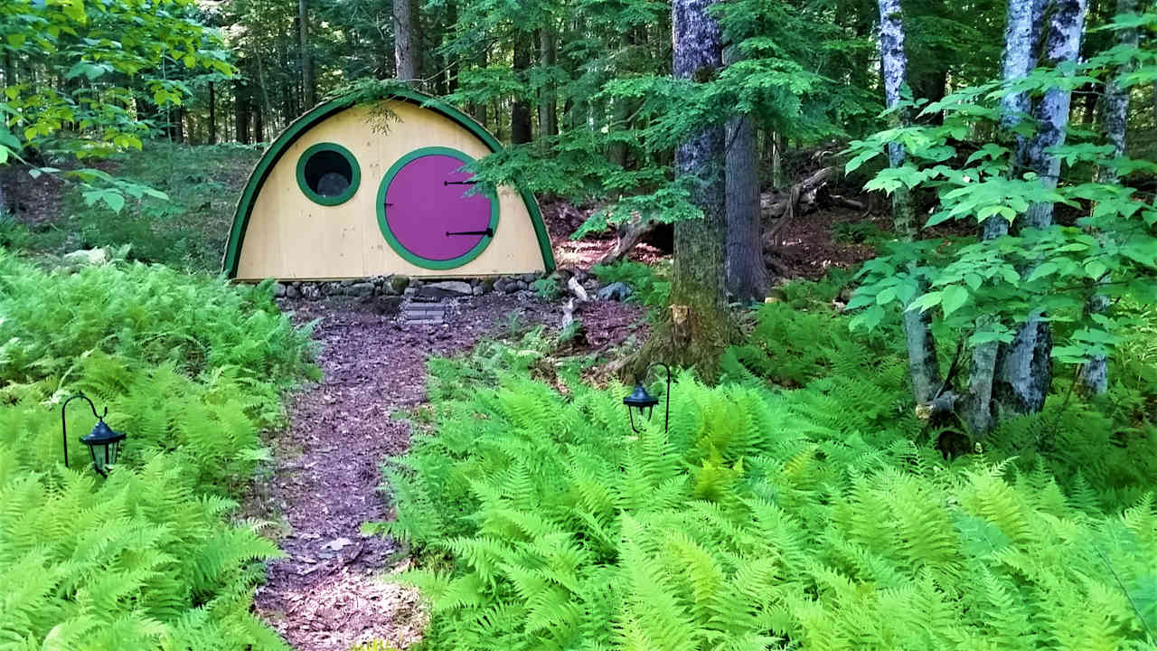 The Hobbit House at Tir na nOg Farm