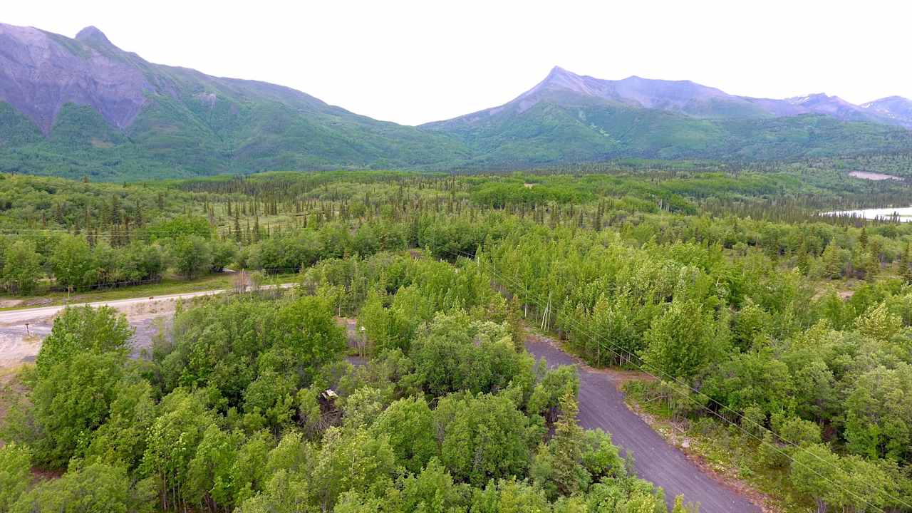 View up over Pinochle Pass