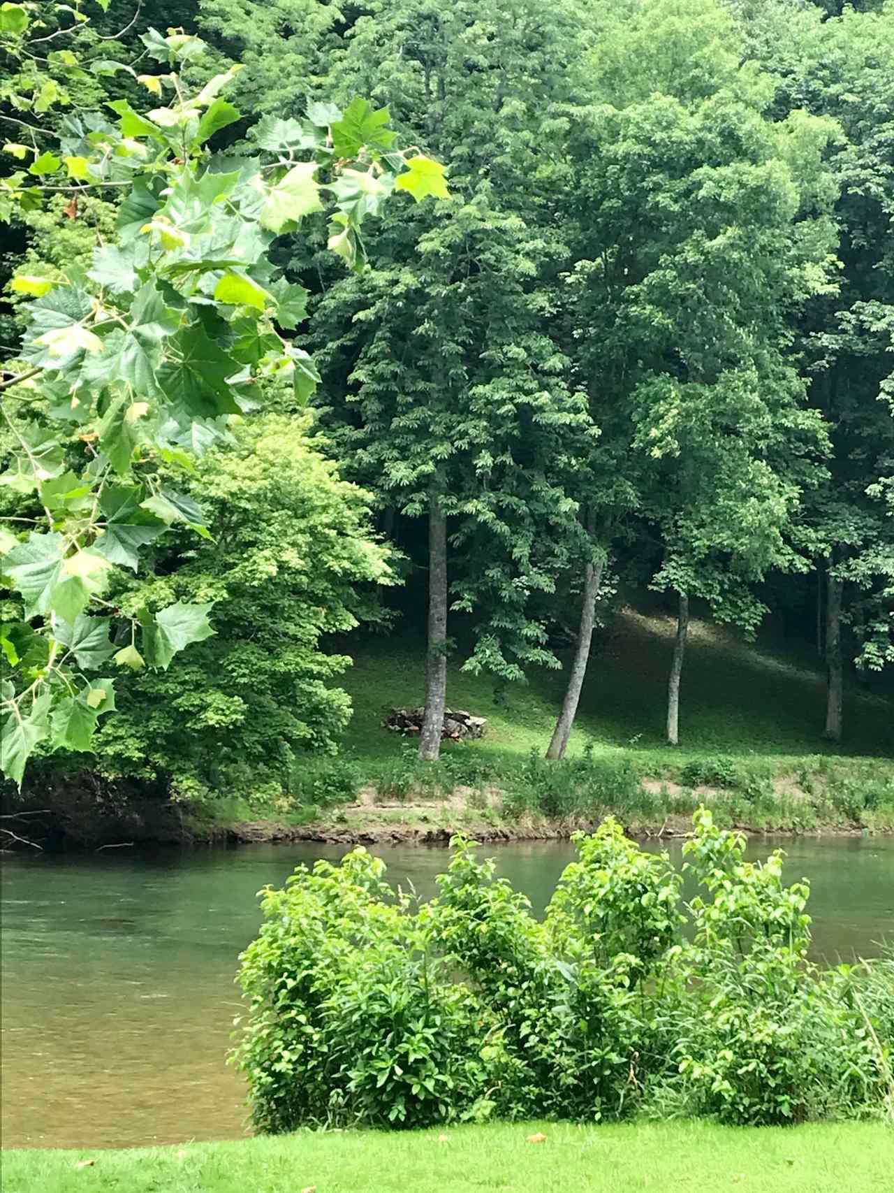 Nothing but beautiful landscape across from you