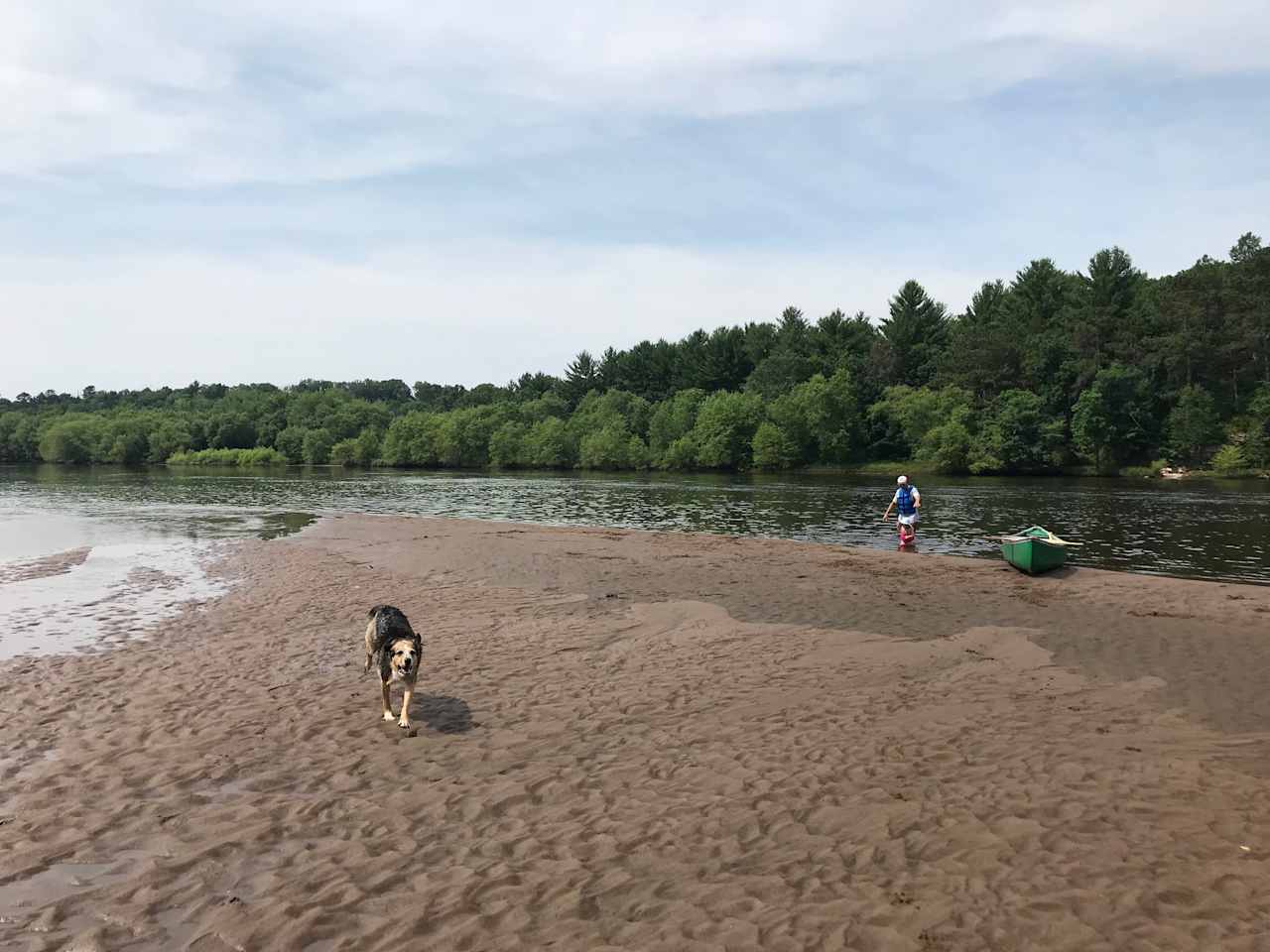 Great sandbars first swimming