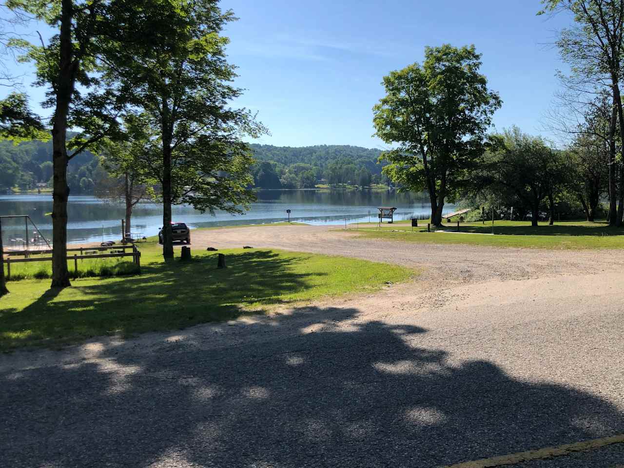 Echo Township Park boat launch, beach, and playground. 5 minute walk! 