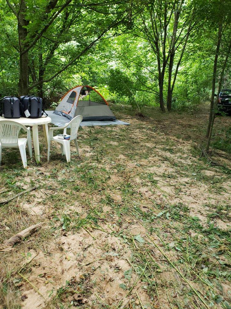 This was a brand new site that the hosts made for us when we loved it so much that we wanted to stay a 2nd night.