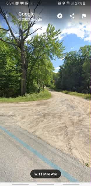 Private Road Leading To Property