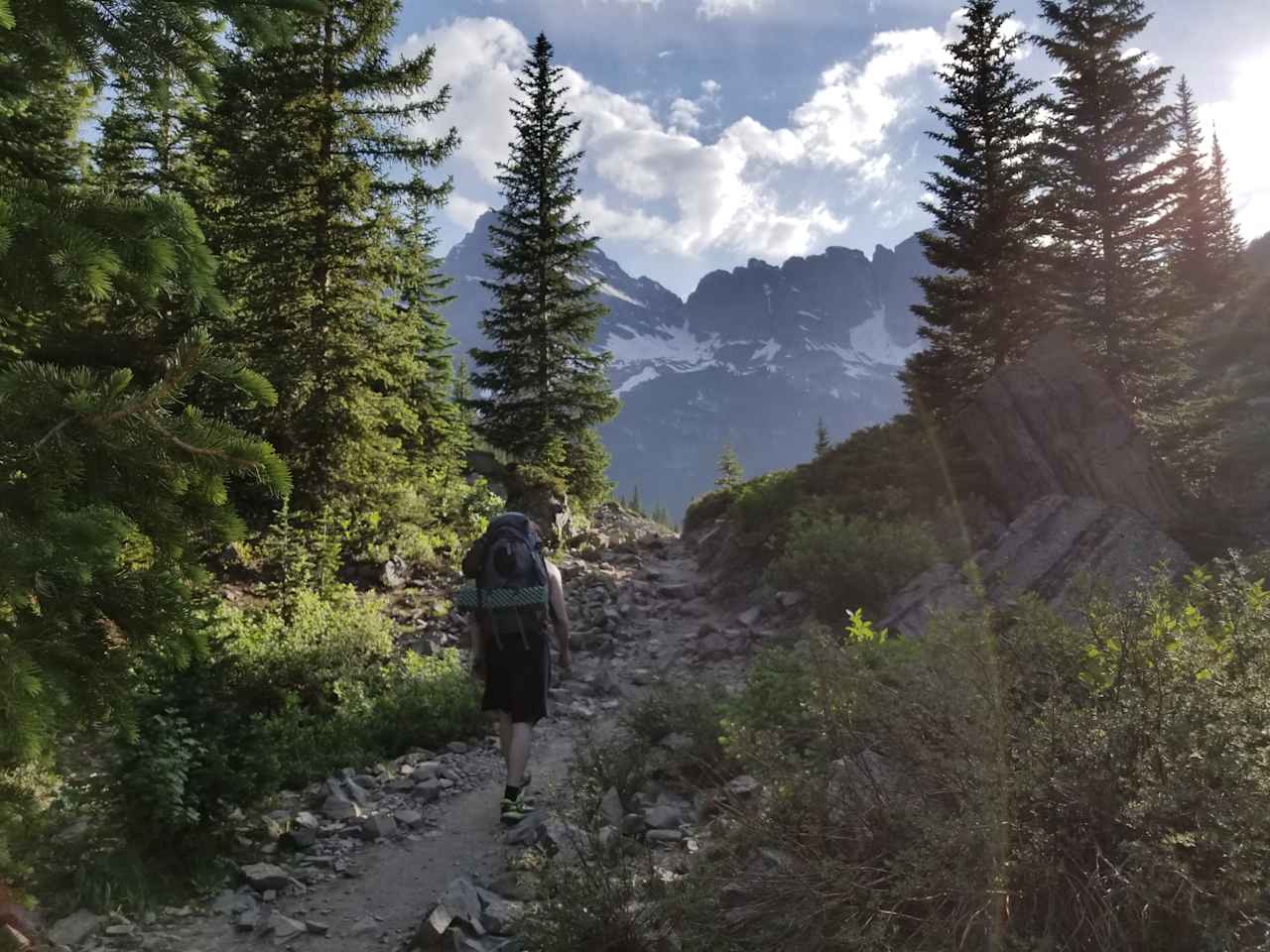 Campground was close to Maroon Bells