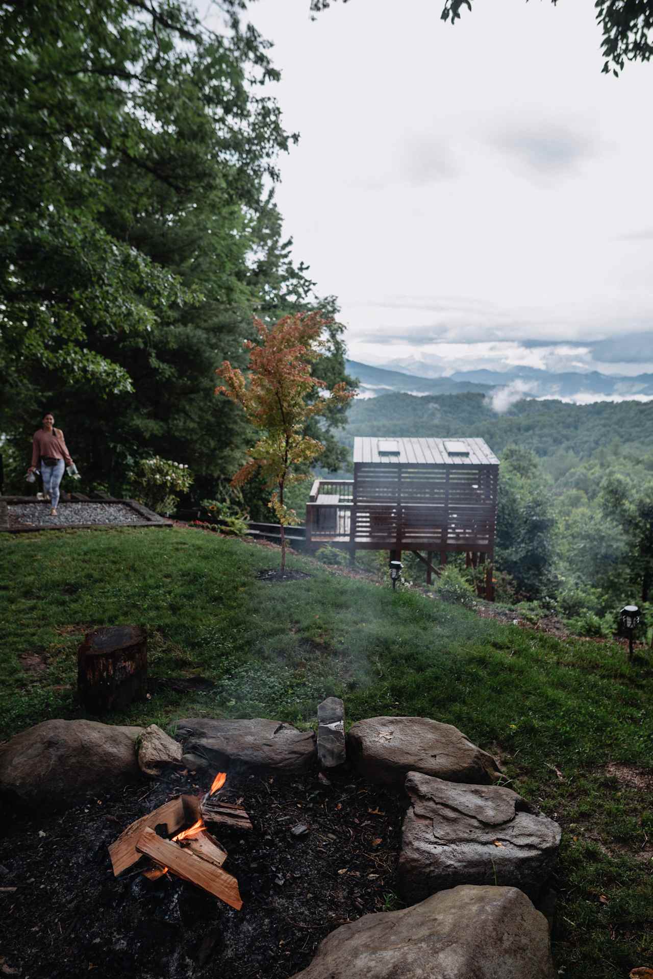 Right before some rains came in, still a great view.