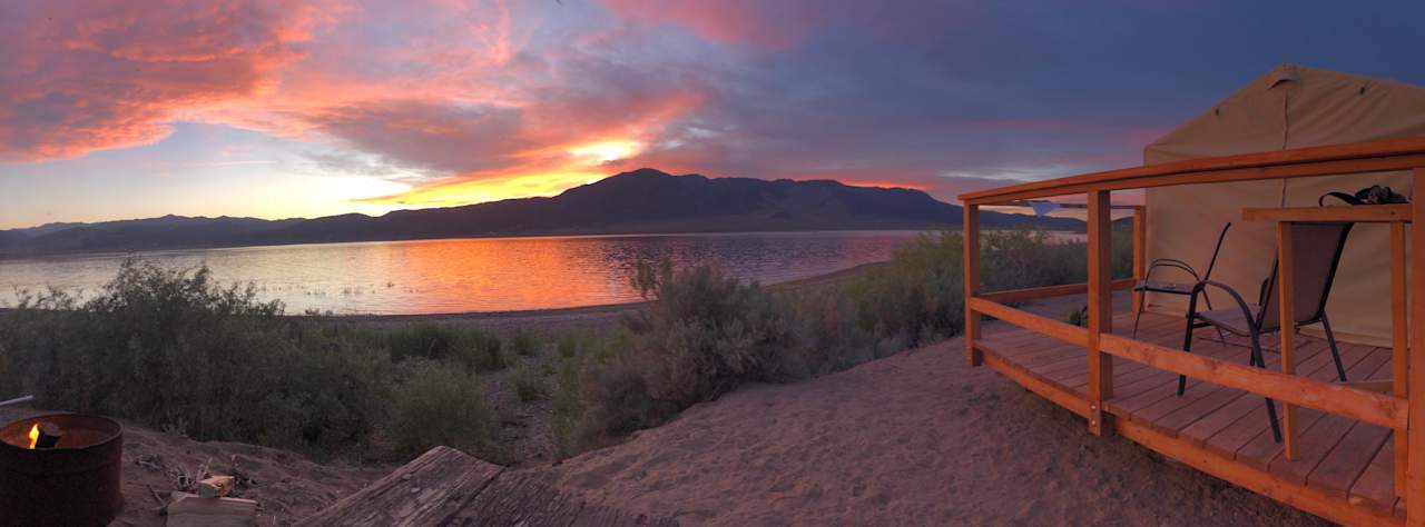 View from campsite #3