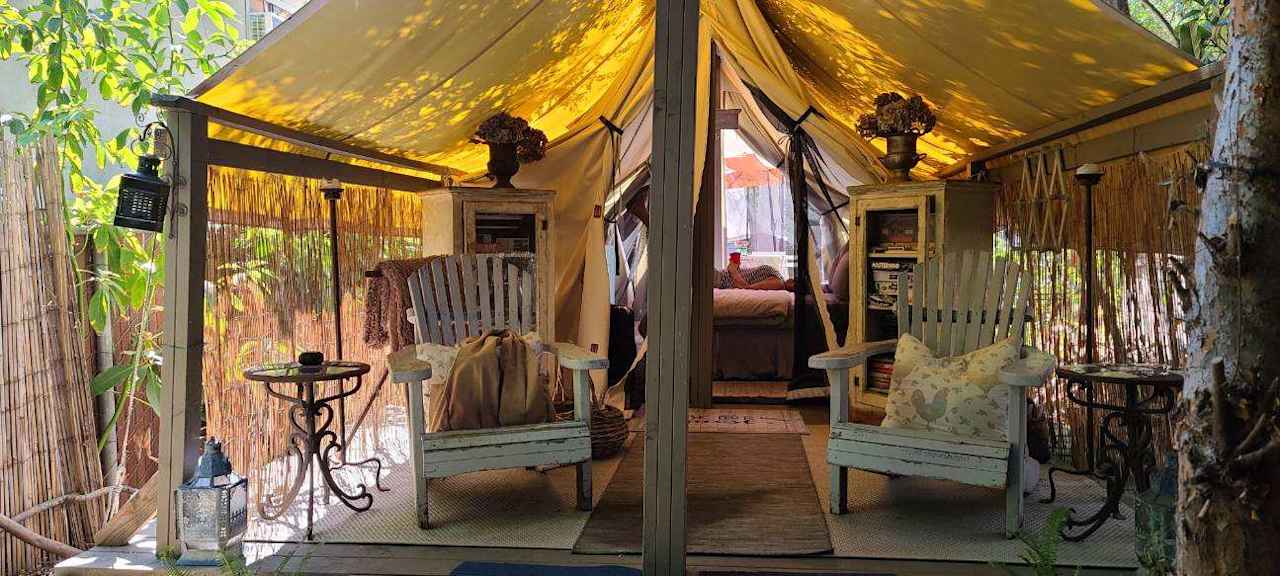 Urban Glamping at La Boheme!