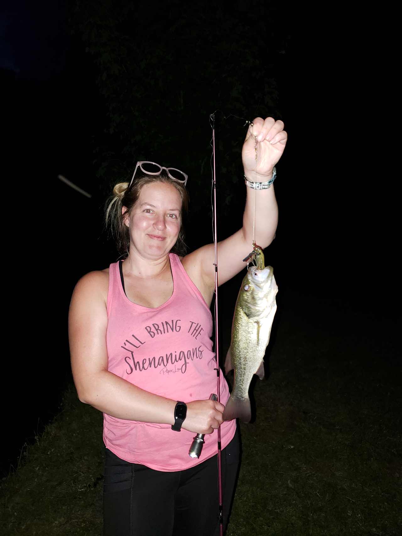 caught and released for future fisherman to enjoy