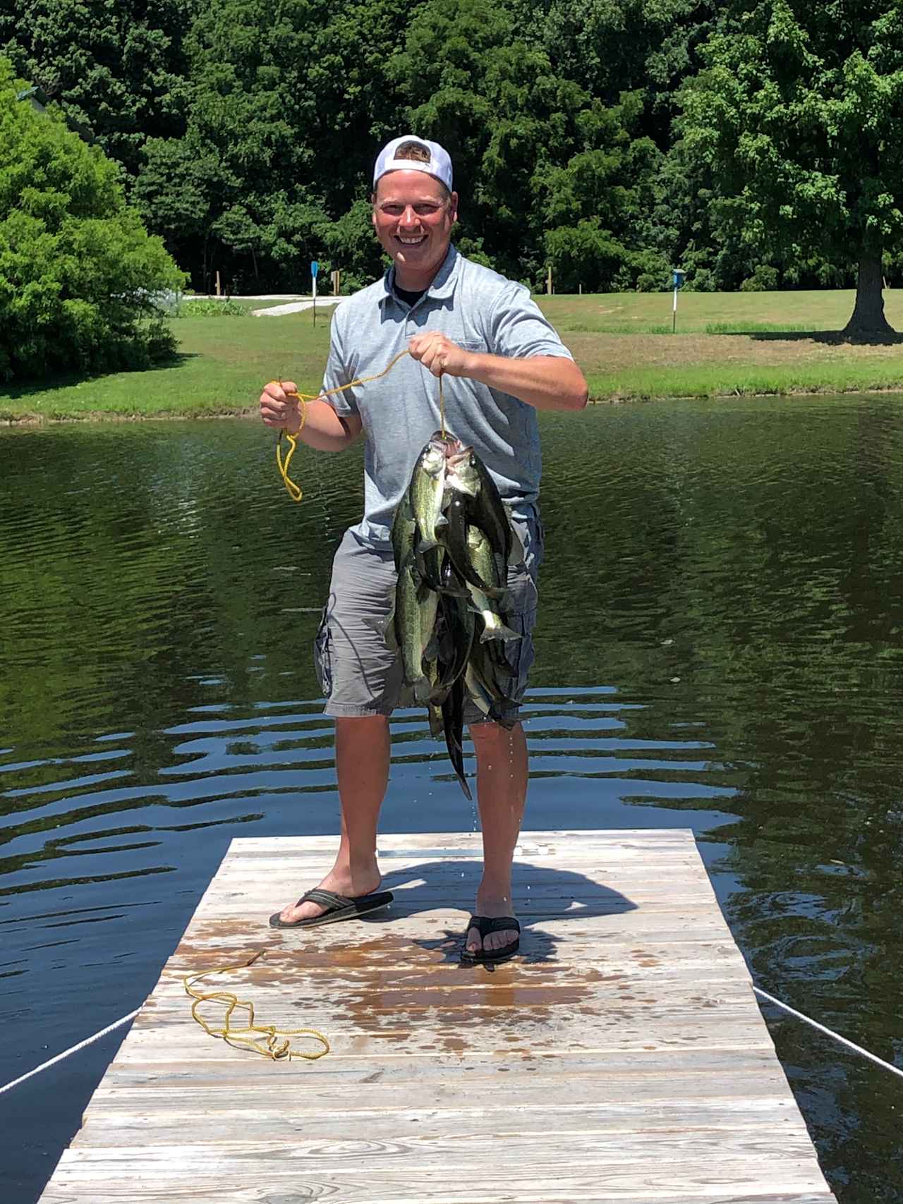 Fishing here was fantastic to say the least. Excellent quality and quantity of Largemouth Bass