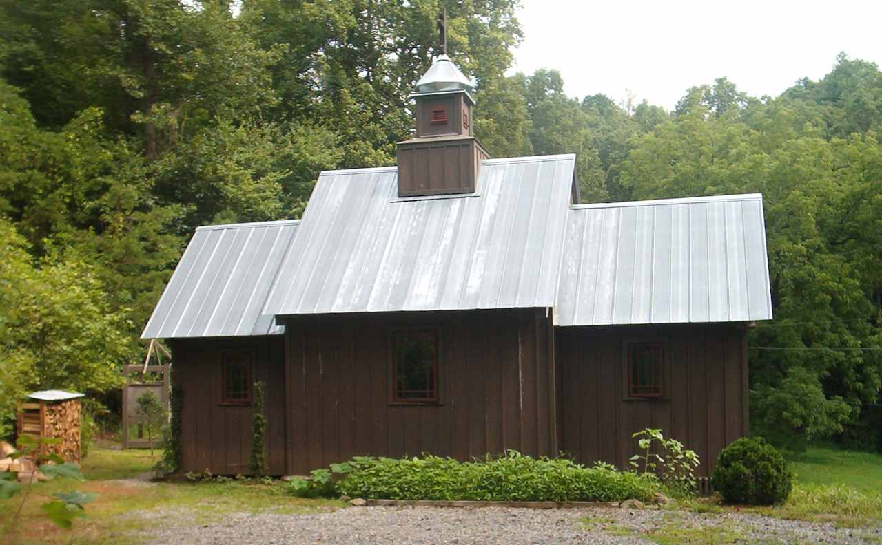 Chapel and Parking Area