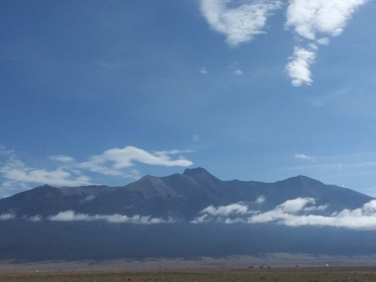 Onsite picture of Mt. Blanca .